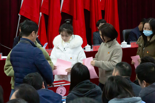 补充新力量 聚力开新局---开云网页版页面登录召开党员大会补选党委委员